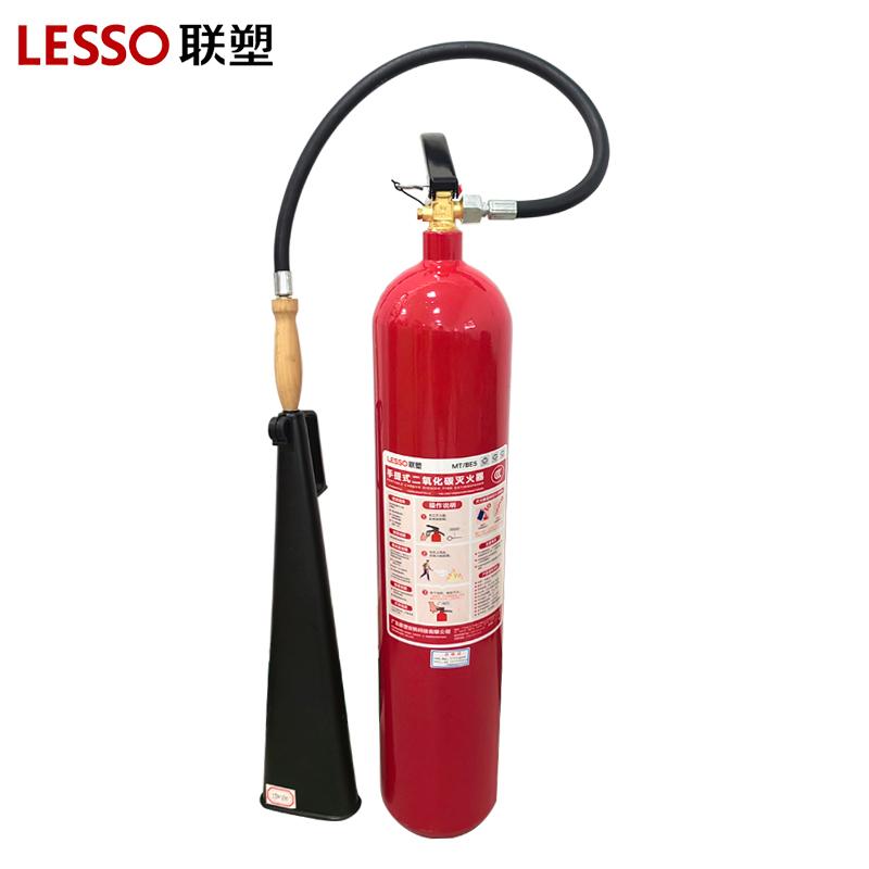 联塑（LESSO） MT/BE5 联塑（LESSO） 25年新国标 MT/BE5 手提式二氧化碳灭火器 5公斤 5KG 单位：个  （单位：个）