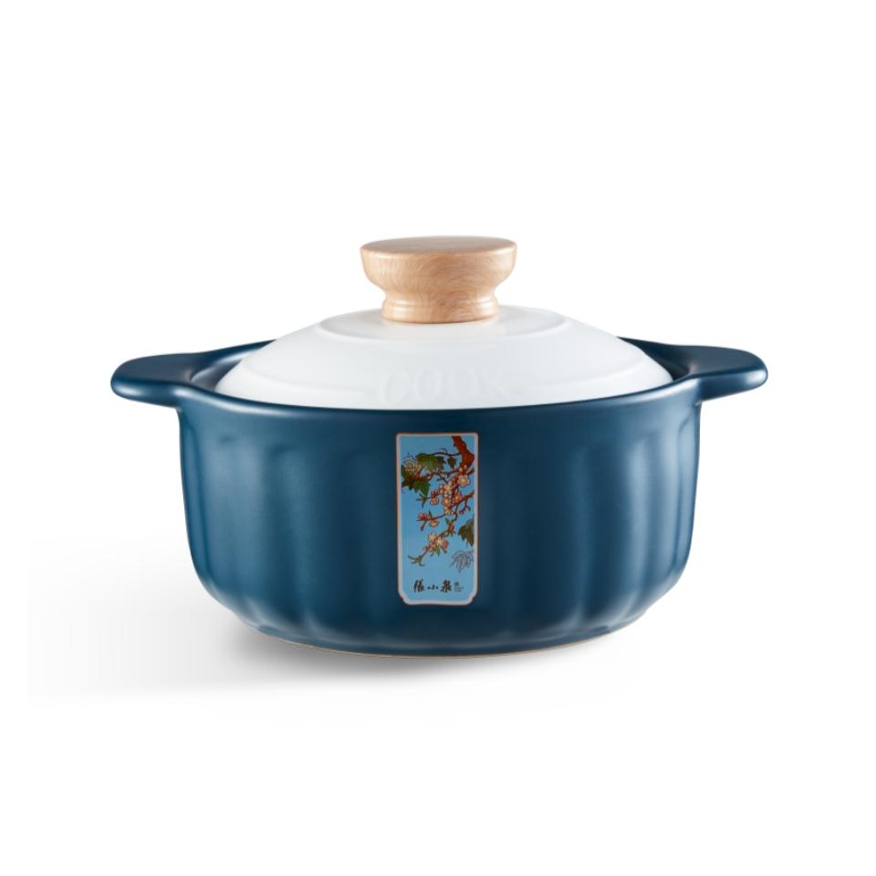 张小泉 C33060200 张小泉瓷心蓝韵煲2.8升C33060200  （单位：只）