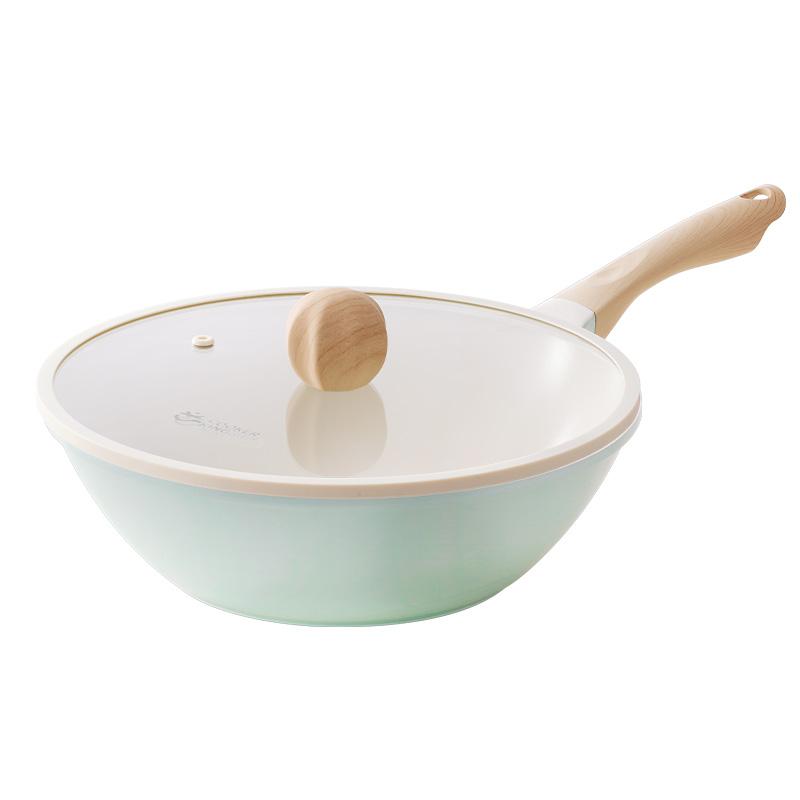 炊大皇 QC28CG 炊大皇青瓷不粘炒锅28cmQC28CG  （单位：只）