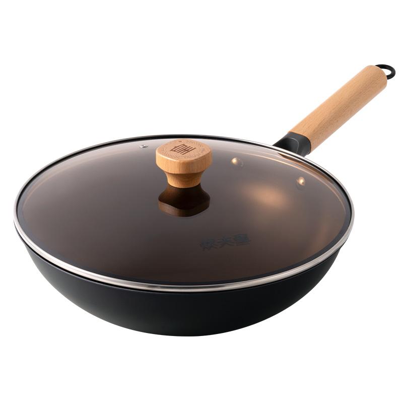 炊大皇 TC32CG 炊大皇铁瓷炒锅32cmTC32CG  （单位：只）