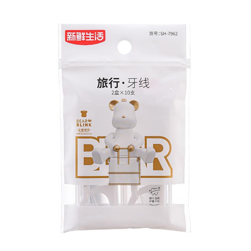 新鲜生活 SH-7962-5 新鲜生活 旅行 牙线*5包SH-7962-5  （单位：包）