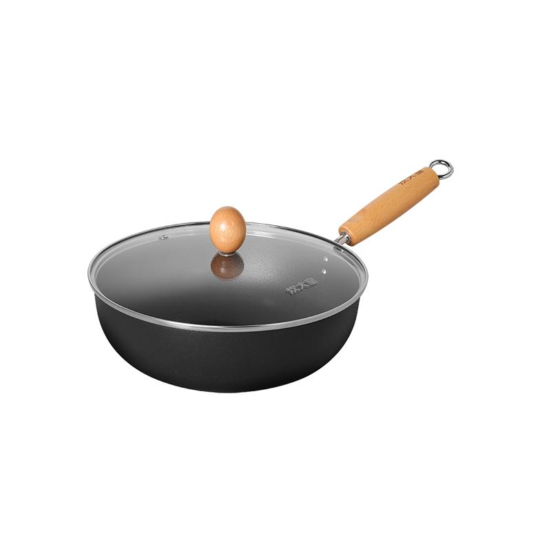 炊大皇 YD28CG 炊大皇圆嘟嘟熟铁炒锅28cmYD28CG  （单位：只）