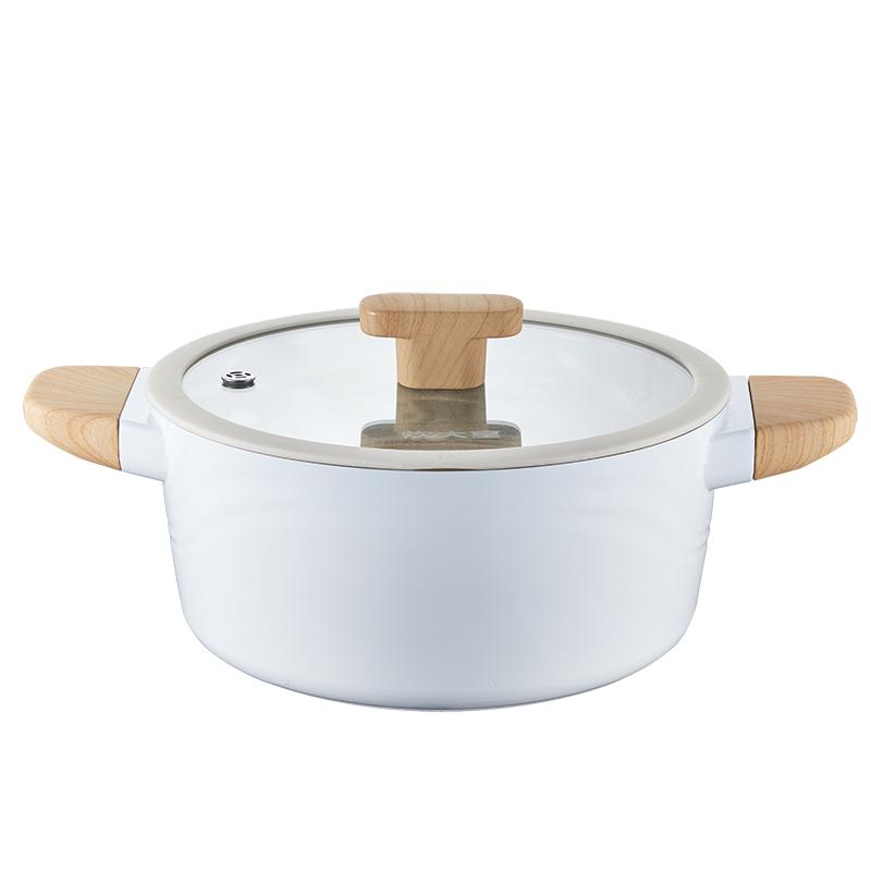 炊大皇 NT24TG 炊大皇奶糖系列不粘汤锅24cmNT24TG  （单位：只）