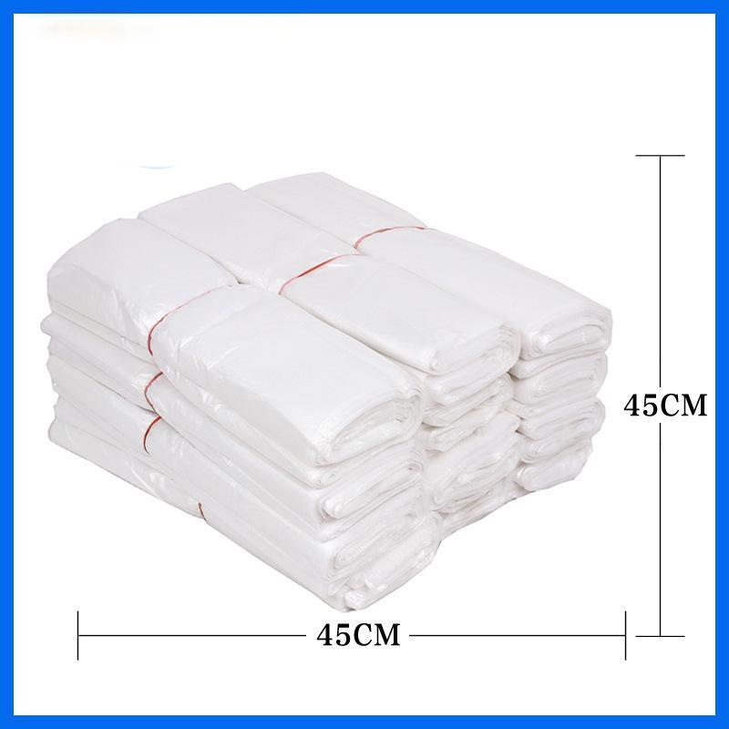 金臻赫（JINZHENHE） JZH-682 白色平口垃圾袋45*45cm 5g 45*45cm 5g （单位：捆）  白色