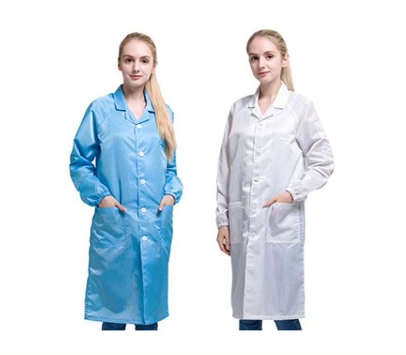 金臻赫（JINZHENHE） JZH-369 防静电服防护服大褂防尘工作服白色*XL 白色*XL （单位：件）  白色