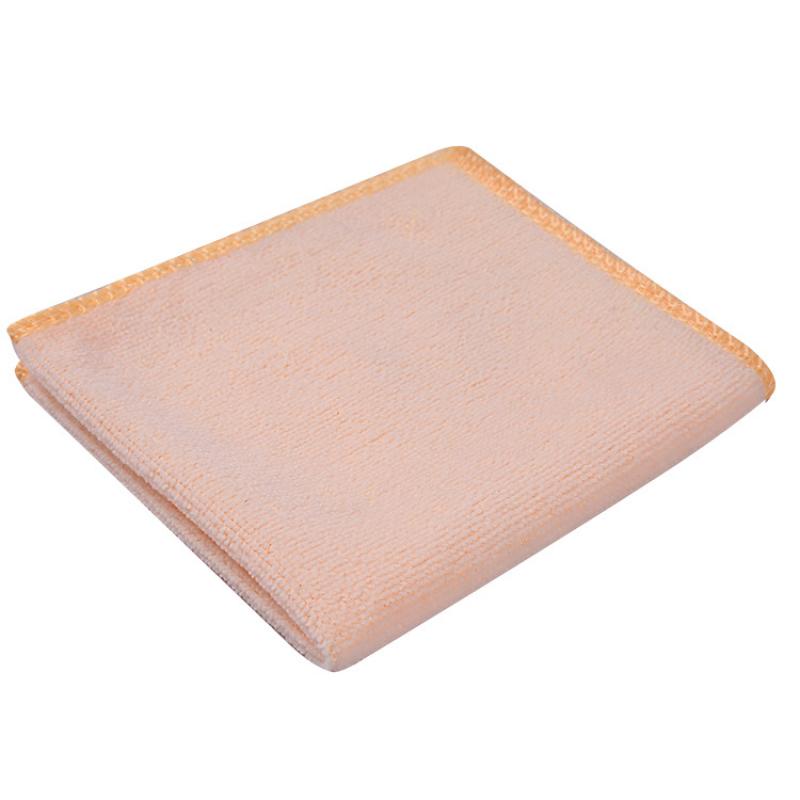 金臻赫（JINZHENHE） JZH-012 黄色纤维方巾清洁抹布130g/m25*25cm波浪花边*50条 130g/m25*25cm波浪花边 （单位：条）  黄色