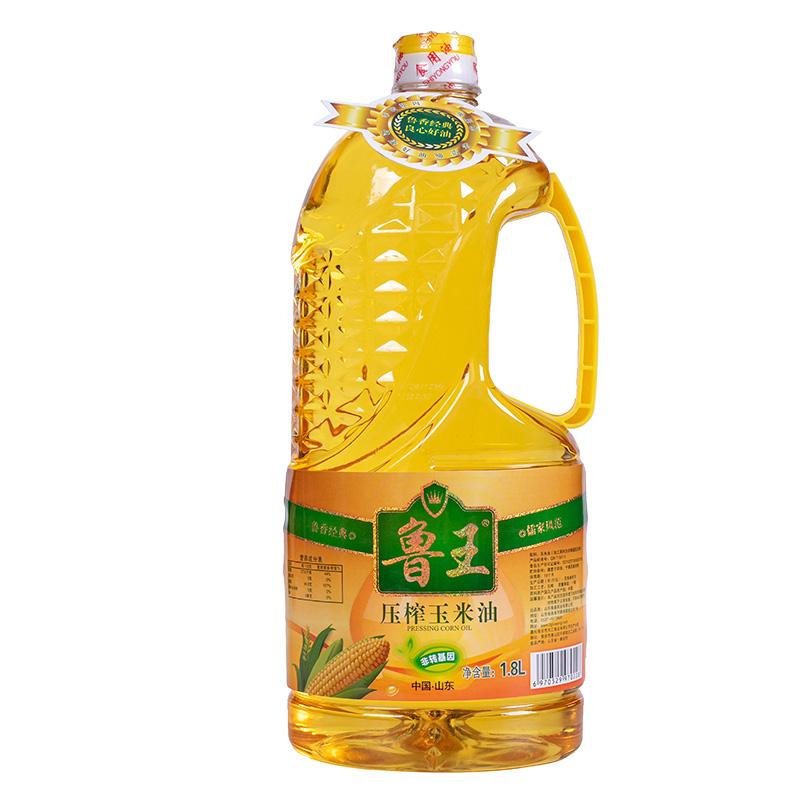 鲁王 1.8L 鲁王压榨玉米油1.8L  （单位：瓶）