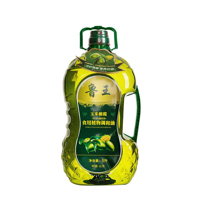 鲁王 5L 鲁王玉米橄榄食用植物调和油 5L（含10%橄榄油)  （单位：瓶）