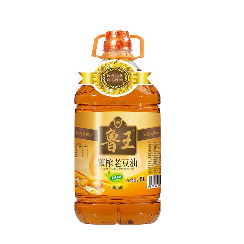 鲁王 5L 鲁王笨榨老豆油5L  （单位：瓶）