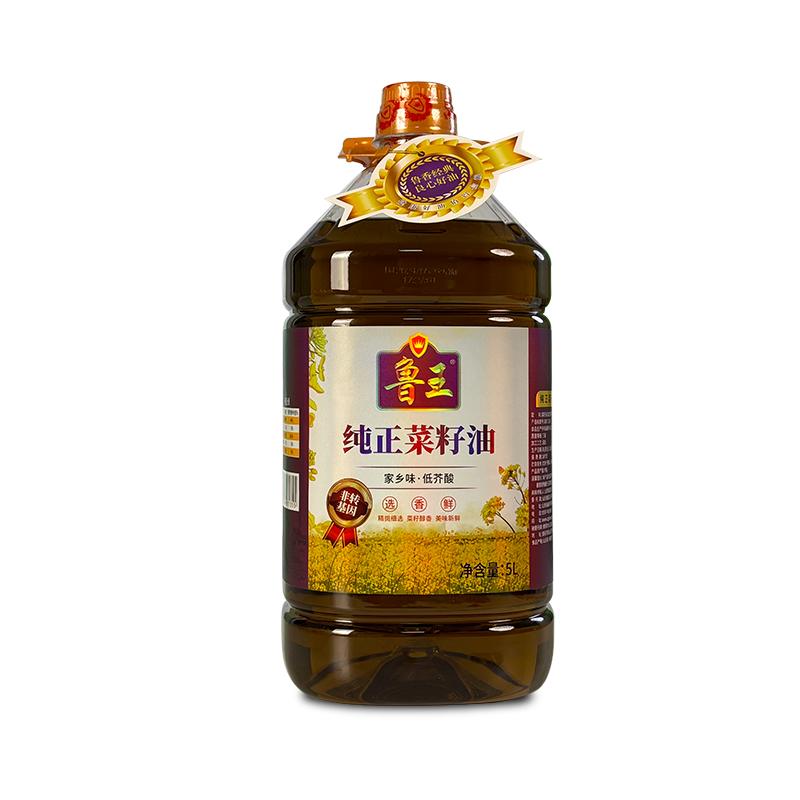 鲁王 5L 鲁王低芥酸纯正菜籽油5L  （单位：瓶）