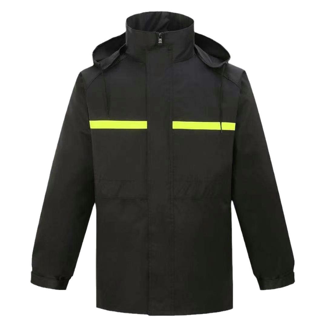 金臻赫（JINZHENHE） JZH-050 黑色防静电雨衣套装XXL（建议160&mdash;180斤）*2套 XXL（建议160&mdash;180斤） （单位：套）  黑色