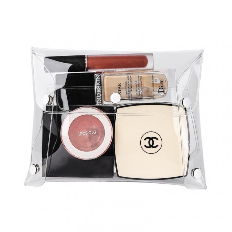 金臻赫（JINZHENHE） JZH-055 透明化妆刷收纳包大号（14*17.5cm）*10个 （14*17.5cm） （单位：个）  透明