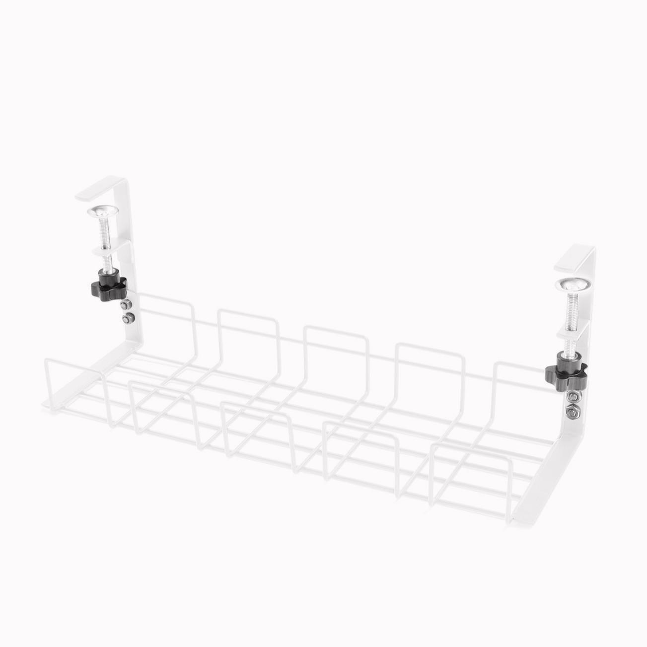 金臻赫（JINZHENHE） JZH-075 桌面置物架白色电线收纳架*1个  （单位：个）  白色