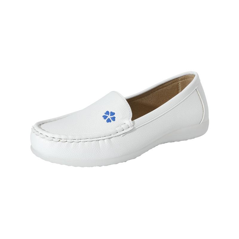 程佑（CHENGYOU） CY-220 护士小白鞋女款秋冬季 35码*2双 35码 （单位：双）  白蓝