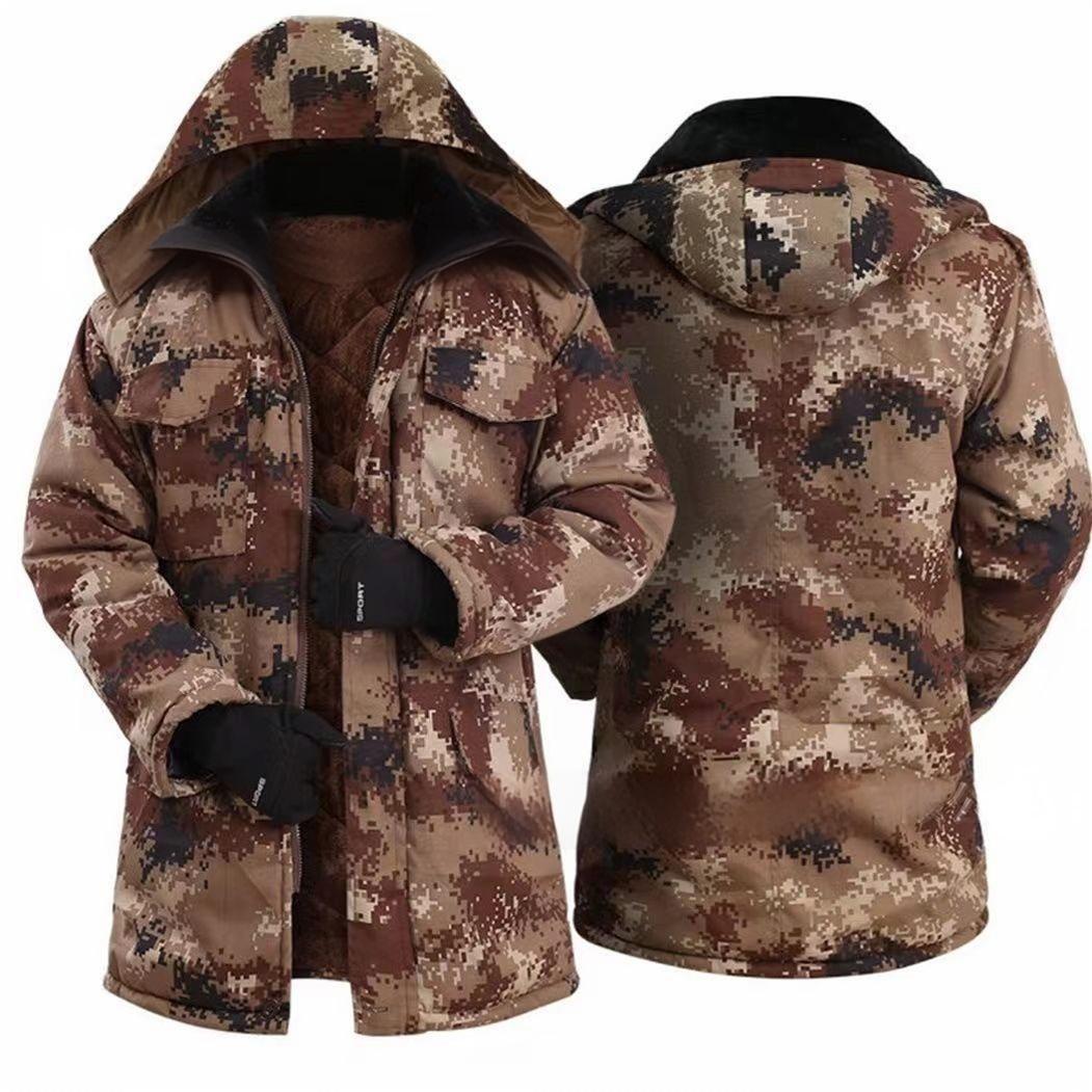 金臻赫（JINZHENHE） JZH-FH 防寒服冷库工作服 中长款拉链带帽【黄燕】大号（160—190斤）*2件 大号（160—190斤） （单位：件）  【黄燕】