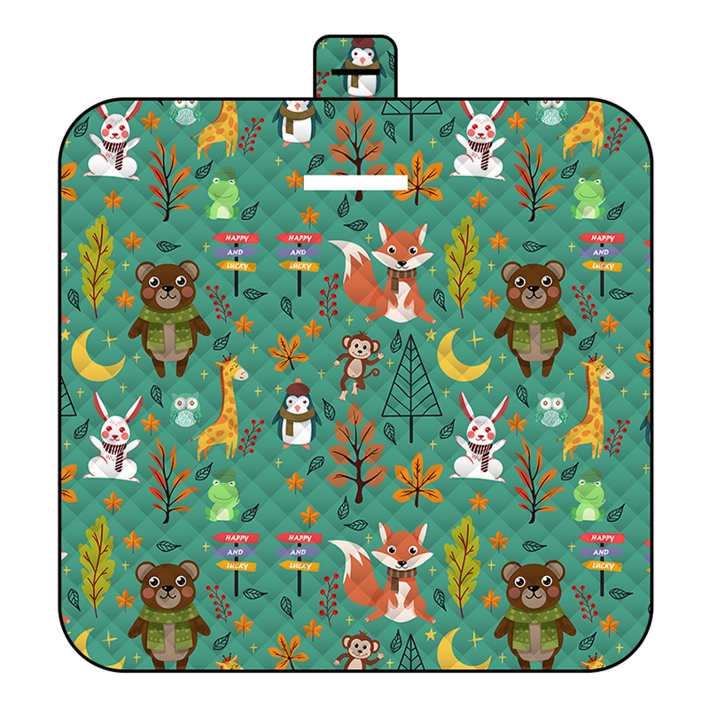 程佑（CHENGYOU） CY-FCD 户外超声波野餐垫 绿色森林超声波野餐垫200*200cm  （单位：件）