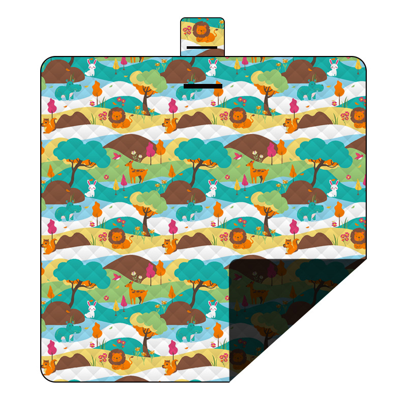 程佑（CHENGYOU） CY-FCD 户外用品野餐垫防潮垫 2024新款动物园200*200cm  （单位：件）