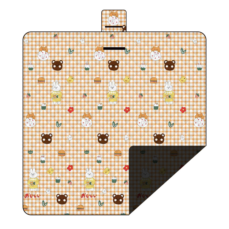程佑（CHENGYOU） CY-FCD 户外用品野餐垫防潮垫 2024新款田园小兔200*200cm  （单位：件）