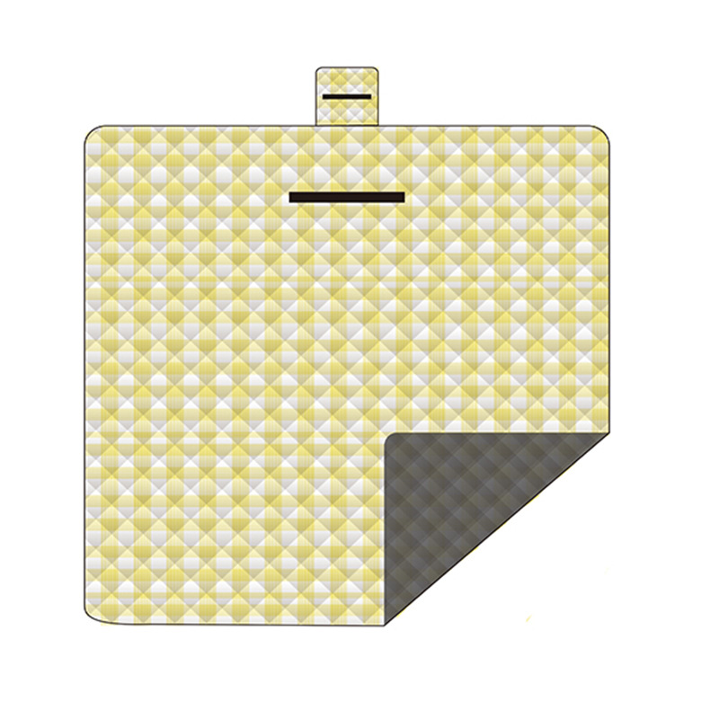 程佑（CHENGYOU） CY-FCD 户外用品野餐垫防潮垫 黄白格200*200cm  （单位：件）
