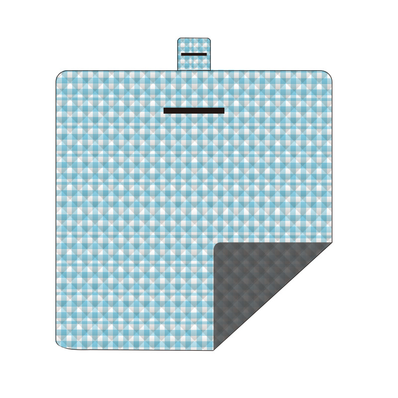 程佑（CHENGYOU） CY-FCD 户外用品野餐垫防潮垫 蓝白格200*200cm  （单位：件）