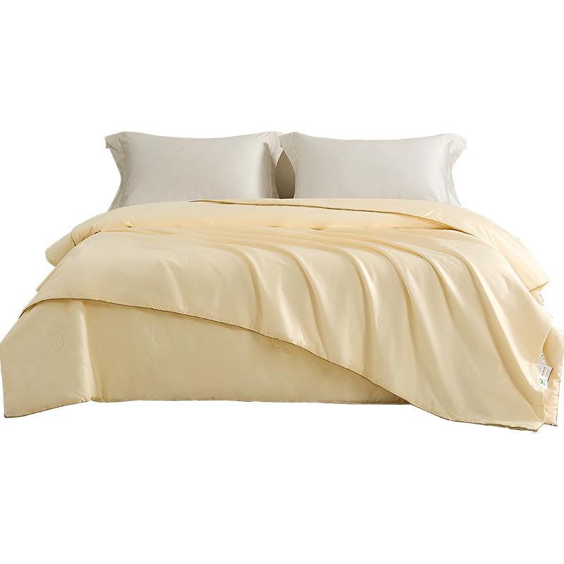 恒源祥（HYX） HYX721BZ 恒源祥HYX721BZ 60S 轻奢贡缎全棉蚕丝被-璀璨星河 200*230 （单位：条）  黄色