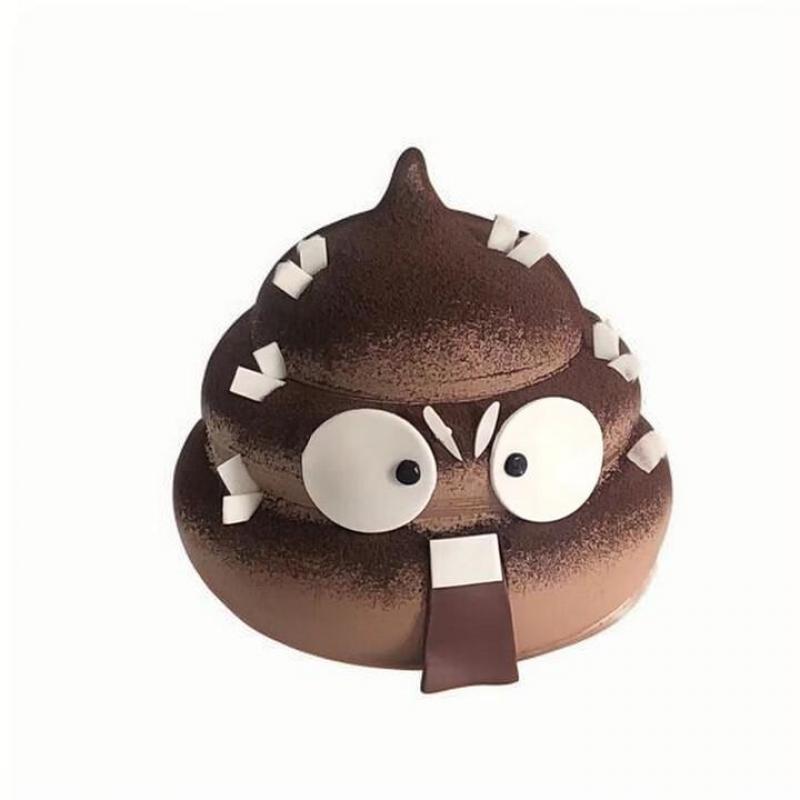 爱在此客 27 【爱在此客】动物奶油&mdash;惊讶便便生日蛋糕 6英寸 （单位：个）