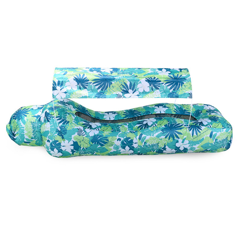 程佑（CHENGYOU） CY-DZ 带遮阳伞户外充气床 有遮阳伞无储存空间款树绿色190X75X55cm两个装  （单位：件）