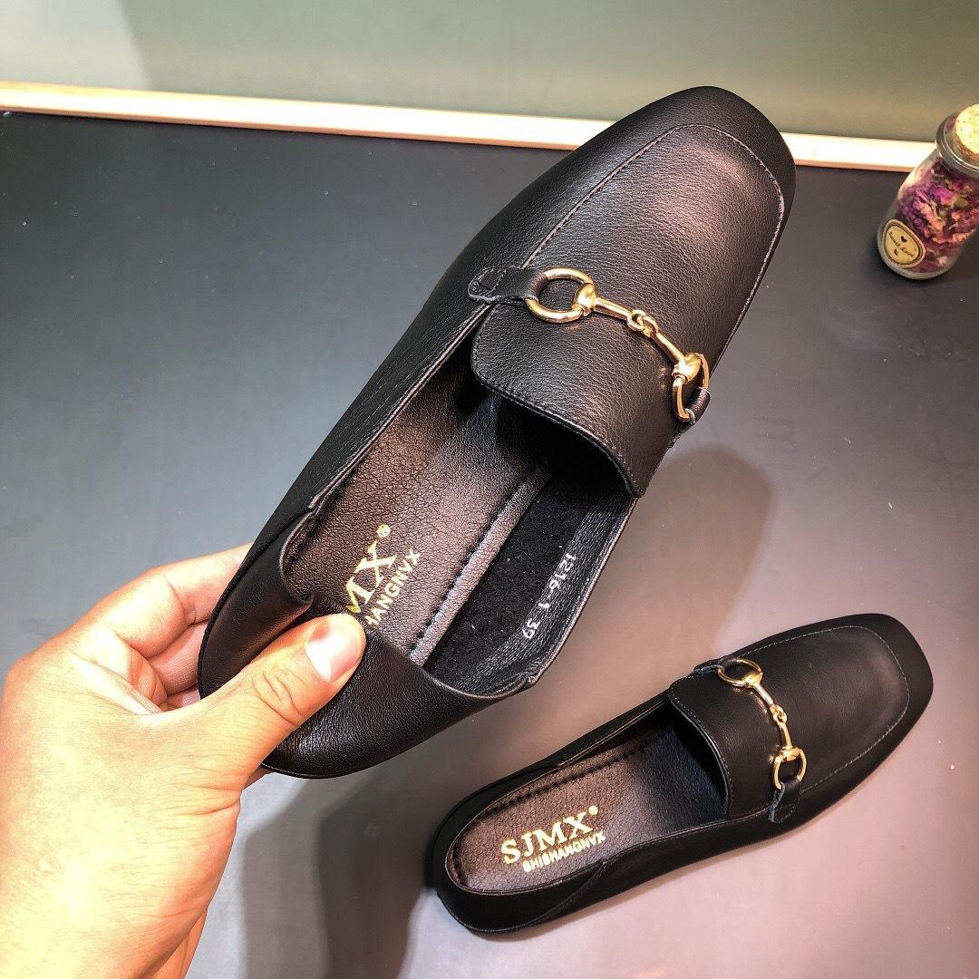 程佑（CHENGYOU） CY-ZYQ 头层牛皮平底单鞋女款 黑色 35码*1双 35码 （单位：双）  黑色