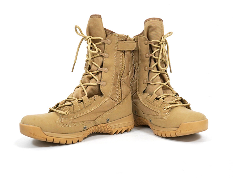 程佑（CHENGYOU） CY-XZ 大码沙漠靴高帮作战靴男士 沙色拉链42码  （单位：双）
