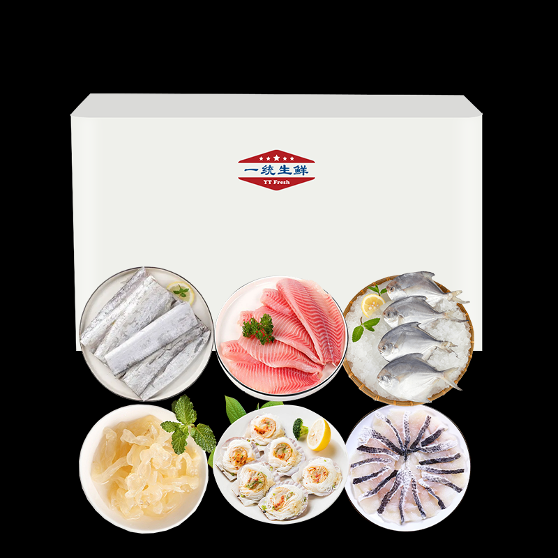 一统如宜 299型 一统如宜甄选海鲜礼盒299型1950g  （单位：盒）