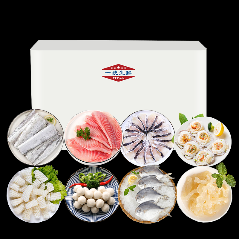 一统如宜 399型 一统如宜甄选海鲜礼盒399型2550g  （单位：盒）