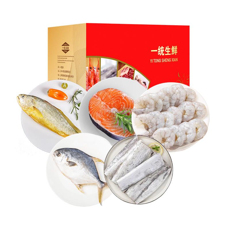 一统如宜 298型 一统如宜经典海鲜礼盒298型1500g  （单位：盒）