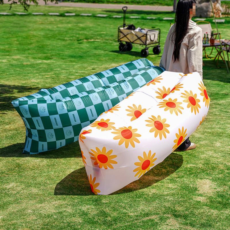 程佑（CHENGYOU） CY-SF 户外懒人充气沙发 小菊花  200*70cm*1个 200*70CM （单位：个）  小菊花