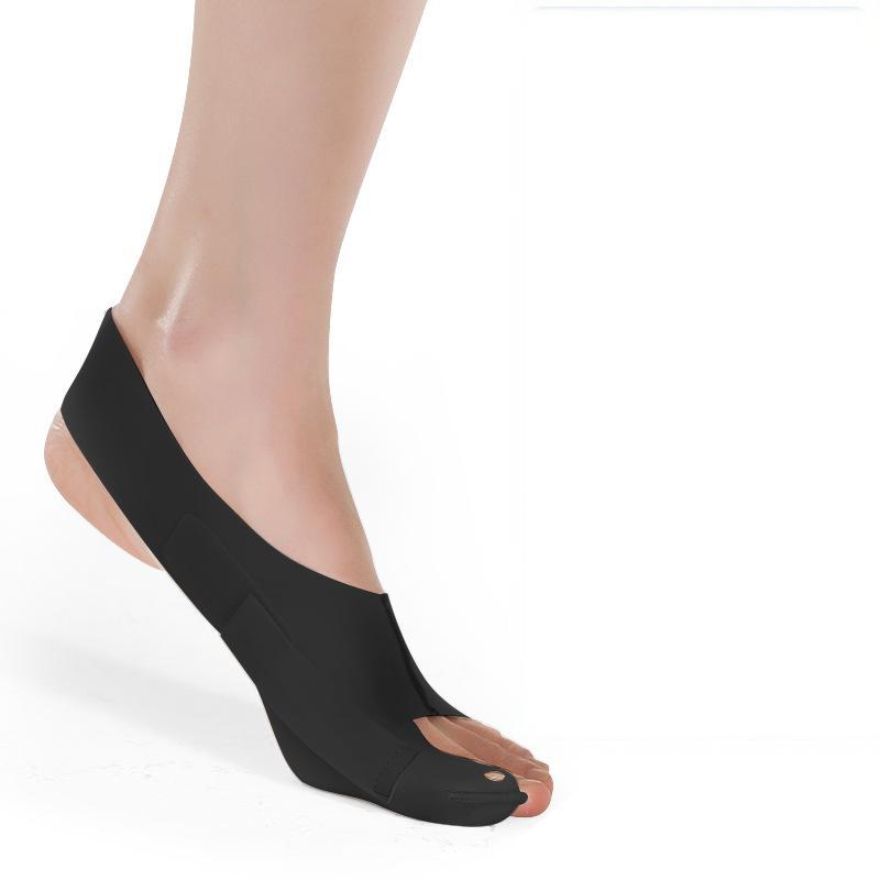 程佑（CHENGYOU） CY-JZ 可调节脚趾拇指外翻矫正器 黑色S码（适合鞋码28-34码）*1双 S码（适合鞋码28-34码） （单位：双）  黑色