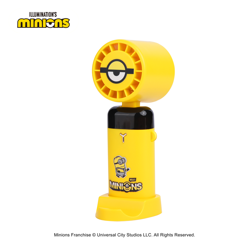小黄人（MINIONS） CJD180042 小黄人大眼萌系列-潮酷黄黑系列-手持电风扇 58&times;60&times;160mm （单位：个）