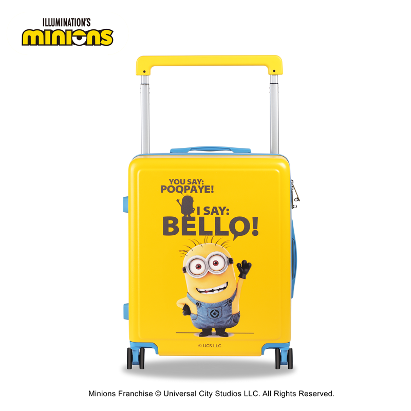 小黄人（MINIONS） CXB010202 小黄人大眼萌系列-百万萌将系列-BELLO拉杆箱 56.5*44*24CM （单位：个）