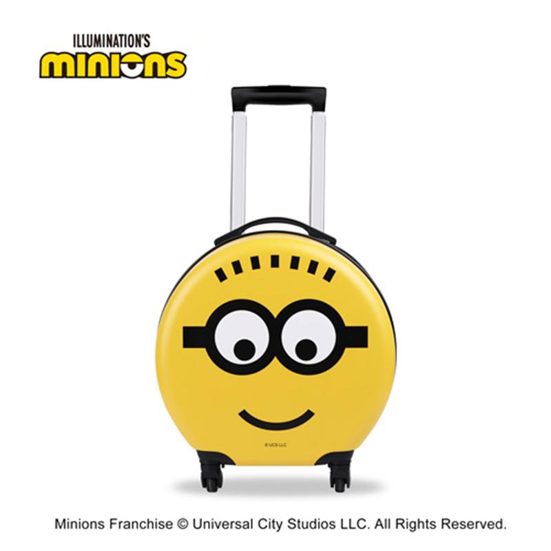 小黄人（MINIONS） CXB010092 小黄人大眼萌系列-满版图素系列-儿童行李箱 45.5*39*22.5CM （单位：个）