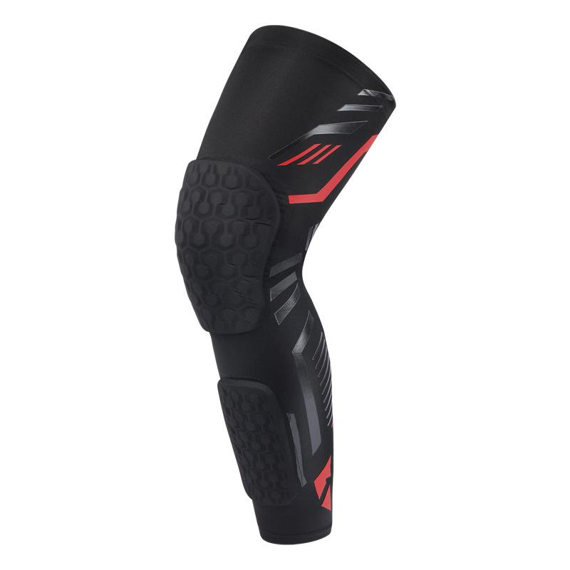 程佑（CHENGYOU） CY-MA 运动蜂窝防撞护膝髌骨防滑保护套 黑红色 XL码（建议体重135-165斤）2只装 XL码（建议体重135-165斤） （单位：只）  黑红色