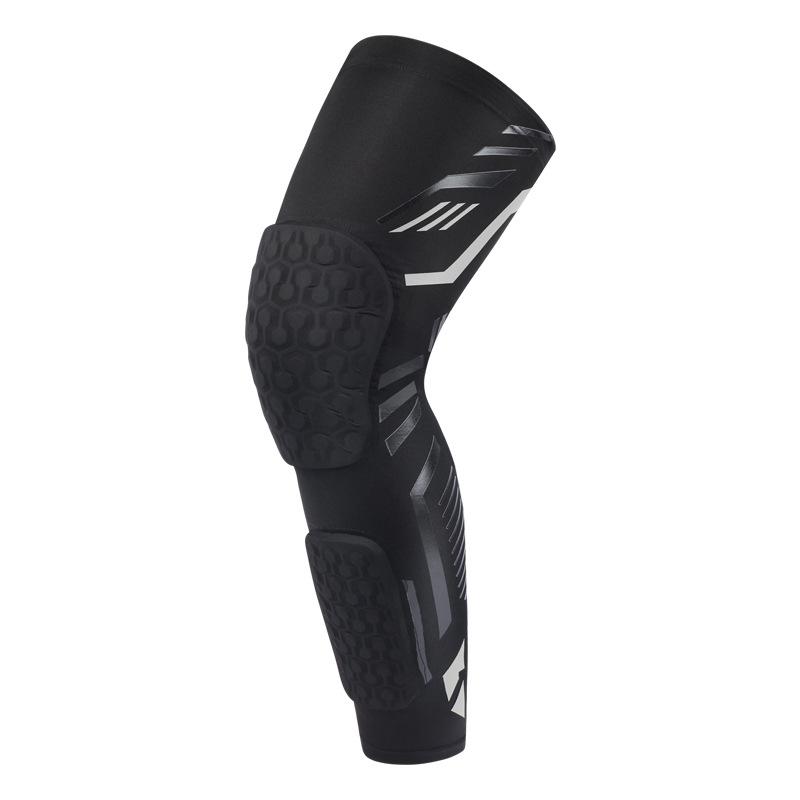 程佑（CHENGYOU） CY-MA 运动蜂窝防撞护膝髌骨防滑保护套 黑色 L码（建议体重110-135斤）2只装 L码（建议体重110-135斤） （单位：只）  黑色