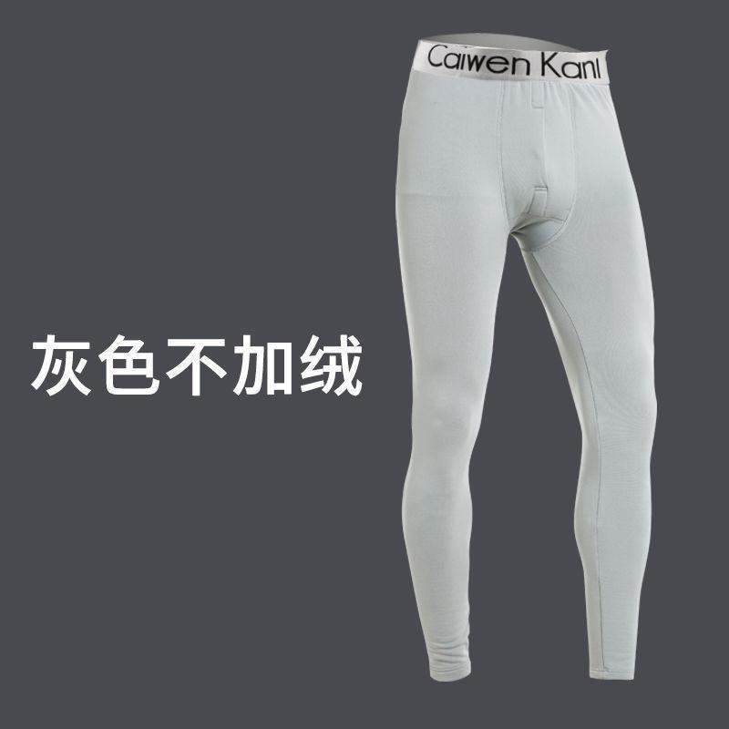 程佑（CHENGYOU） CY-QK 不加绒加厚秋裤紧身裤男款 灰色 L码（100-120斤）*1条装 L码（100-120斤） （单位：条）  灰色