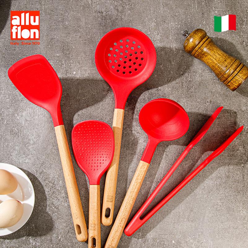 阿路弗仑 2219060104 Alluflon阿路弗仑热那亚硅胶铲勺五件套  （单位：套）