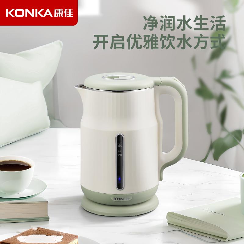 康佳 KDSH-1889-M 大宇电热水壶  KDSH-1889-M 曼波绿（彩邮外）  （单位：台）