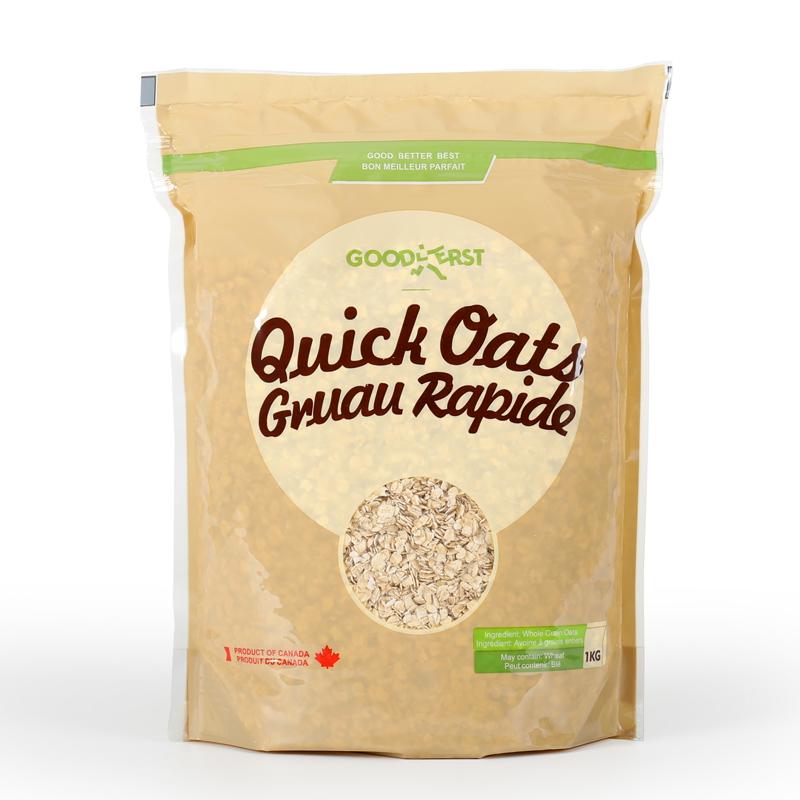 谷得斯特 1kg 加拿大谷得斯特即食燕麦片 1kg （单位：袋）