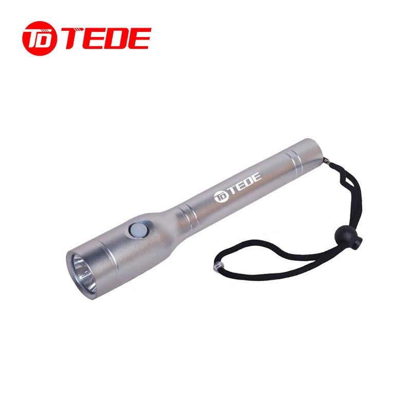 TEDE TD-7014 TEDE TD-7014 节能强光防爆电筒 5w （单位：个）  银色 5w （单位：个） 银色