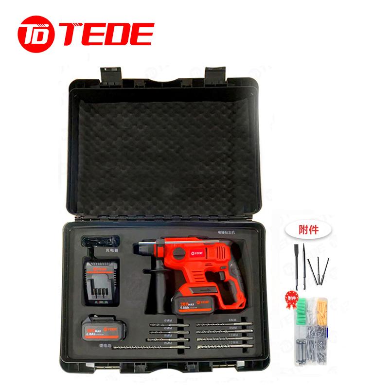 TEDE YD-5391 TEDE YD-5391 无刷充电式锂电电锤钻9件组套 两电一充 （单位：套） 两电一充 （单位：套）