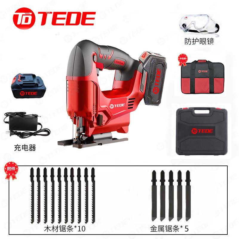 TEDE YD-5177 TEDE YD-5177 锂电曲线锯 两电一充 （单位：套） 两电一充 （单位：套）