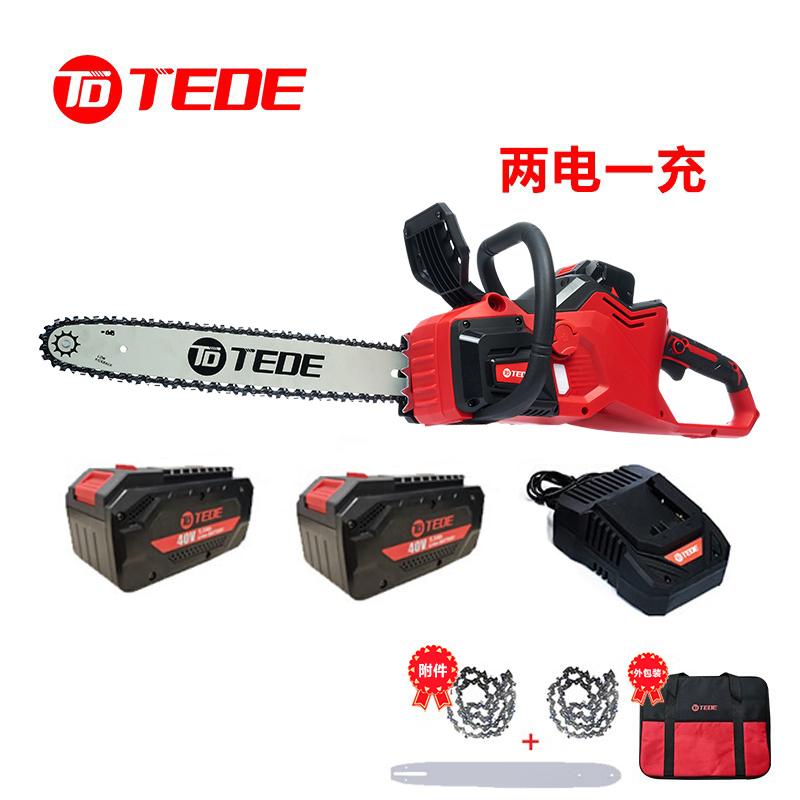 TEDE YD-5685 TEDE YD-5685 锂电充电式链锯 两电一充 （单位：套） 两电一充 （单位：套）