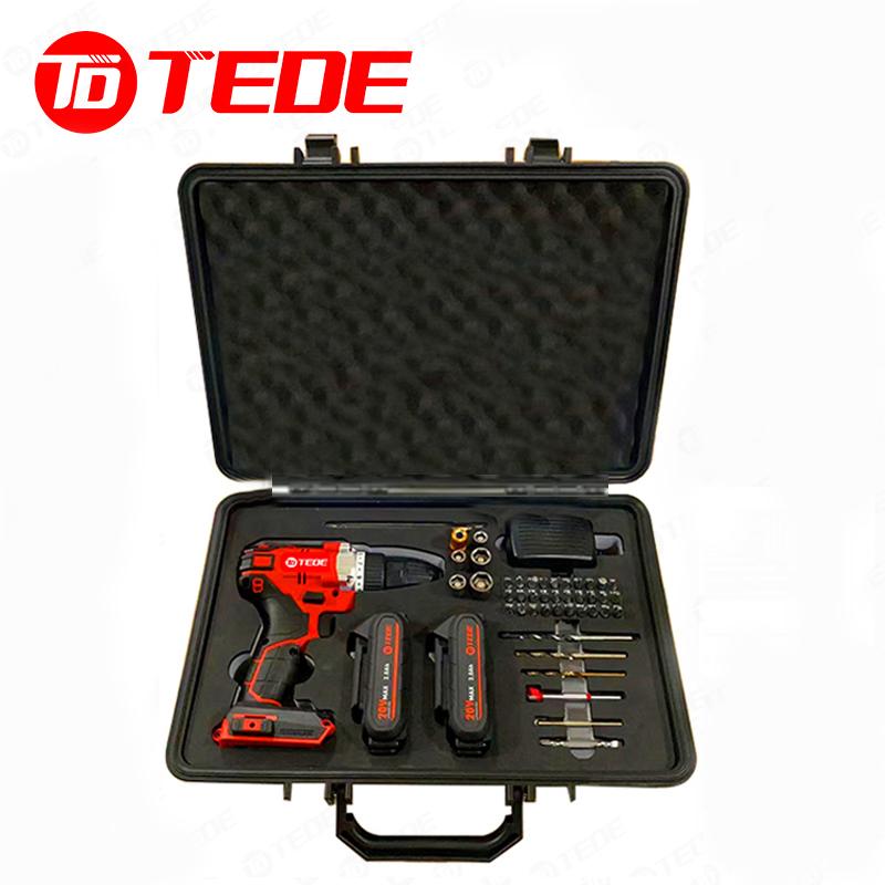 TEDE YD-5228 TEDE YD-5228 充电式锂电电钻46件套 两电一充 （单位：套） 两电一充 （单位：套）
