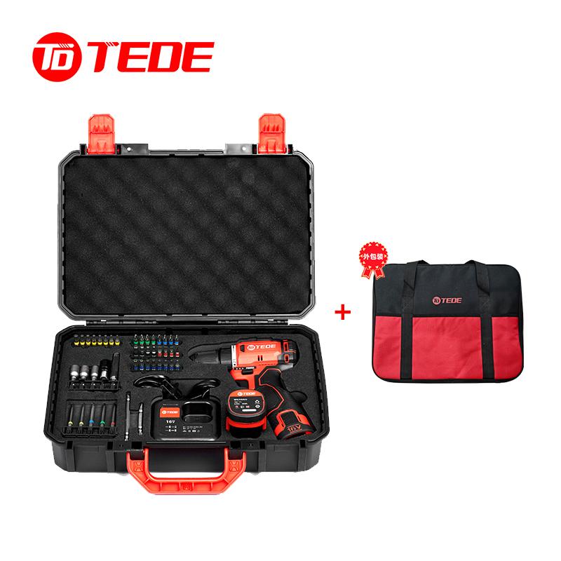 TEDE YCL-10145 TEDE YCL-10145 充电式锂电起子机/电钻48件套 两电一充 （单位：套） 两电一充 （单位：套）