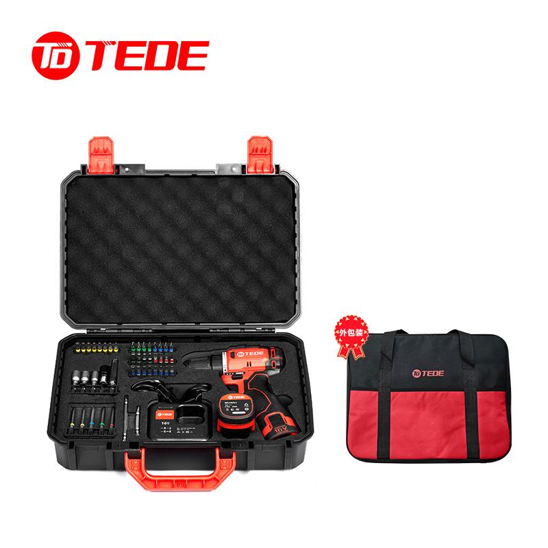TEDE YD-5160 TEDE充电式锂电起子机/电钻47件套 YD-5160 （单位：套） 两电一充 （单位：套）